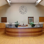 The front desk at Columbus Healthcare Center