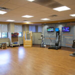 a senior rehabilitation gym at Ellicott City Healthcare Center