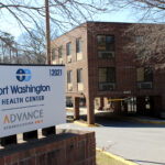 outside sign for Fort Washington Health Center Advanced Rehab Unit
