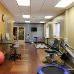 a senior rehabilitation gym at Fort Washington Health Center