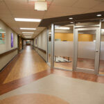 a hallway at Greenbrier Health Center