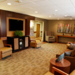 Living room area at Greenbrier Health Center