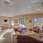lobby at Southwood Healthcare Center skilled nursing facility