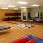 a fitness 360 senior rehabilitation gym at Pebble Creek Healthcare Center