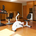 senior rehabilitation gym at Riverside Healthcare Center