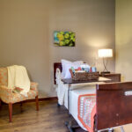 semi private suite at Evergreen Crossing & Loft