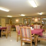 formal dining room at Indian Creek Healthcare Center