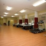 Senior rehabilitation gym at Bridgewater Healthcare Center